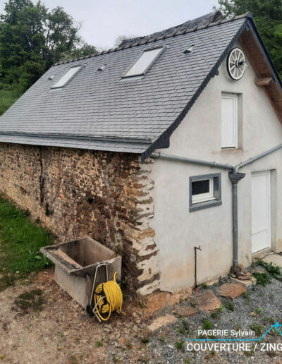 Rénovation toiture Sylvain Pagerie couvreur zingueur