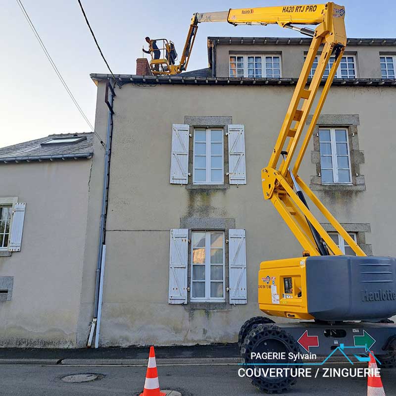 Intervention nacelle - Sylvain Pagerie